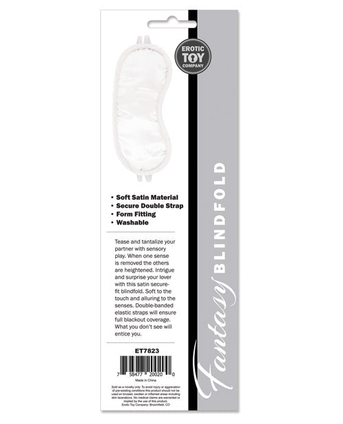 Satin Fantasy Blindfold Blindfolds - Tophatter Daily Deals