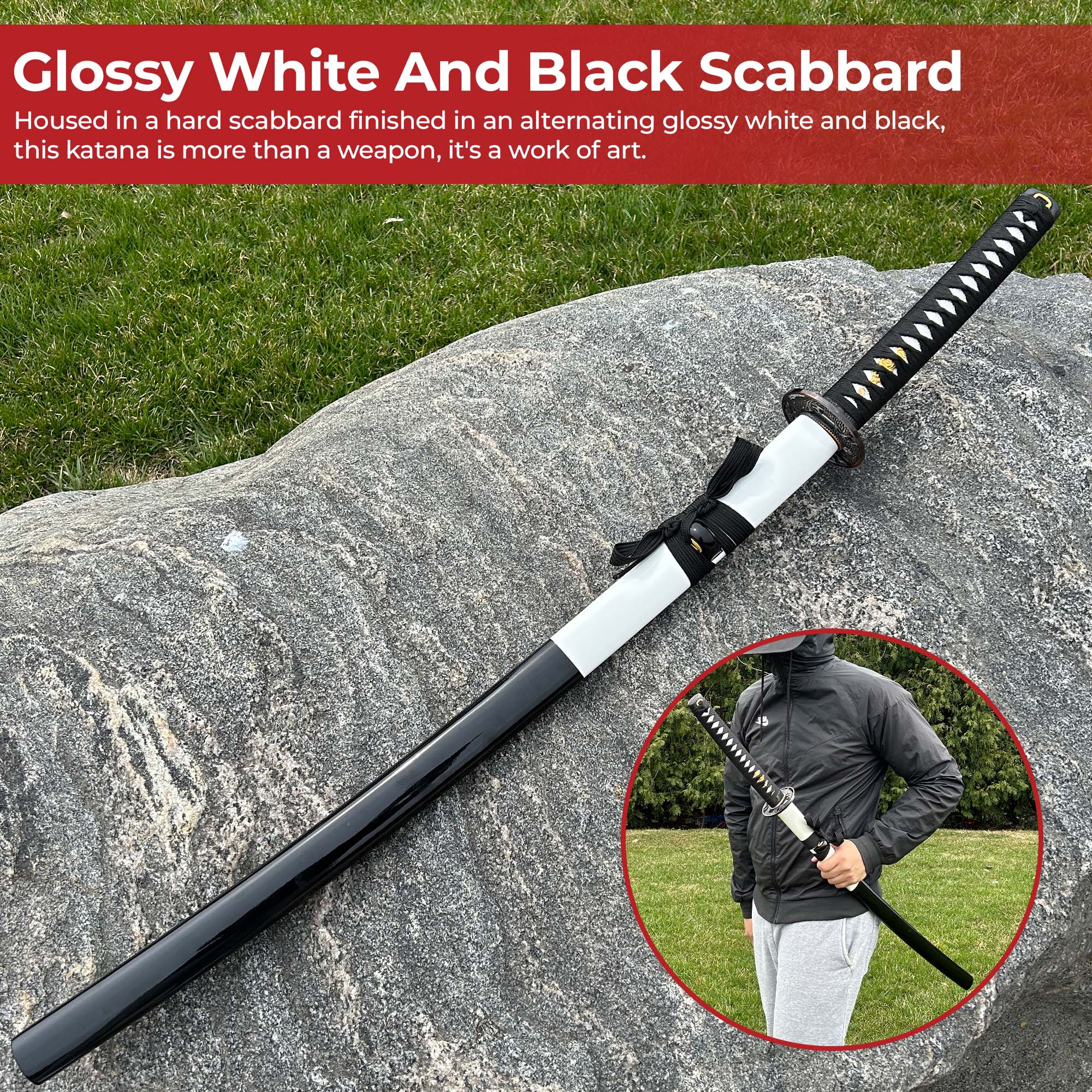 Eternal Dragon Hand Forged Katana Swords - Tophatter Daily Deals