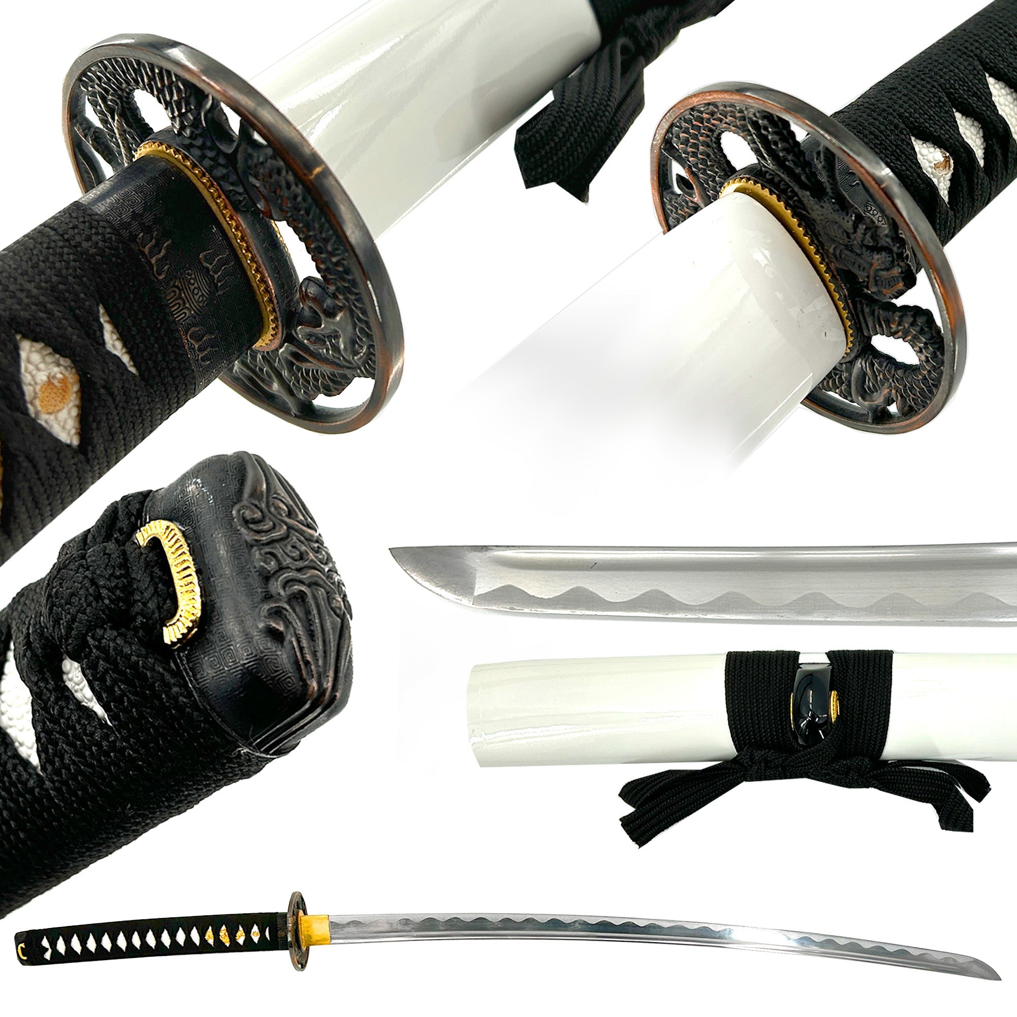 Eternal Dragon Hand Forged Katana Swords - Tophatter Daily Deals