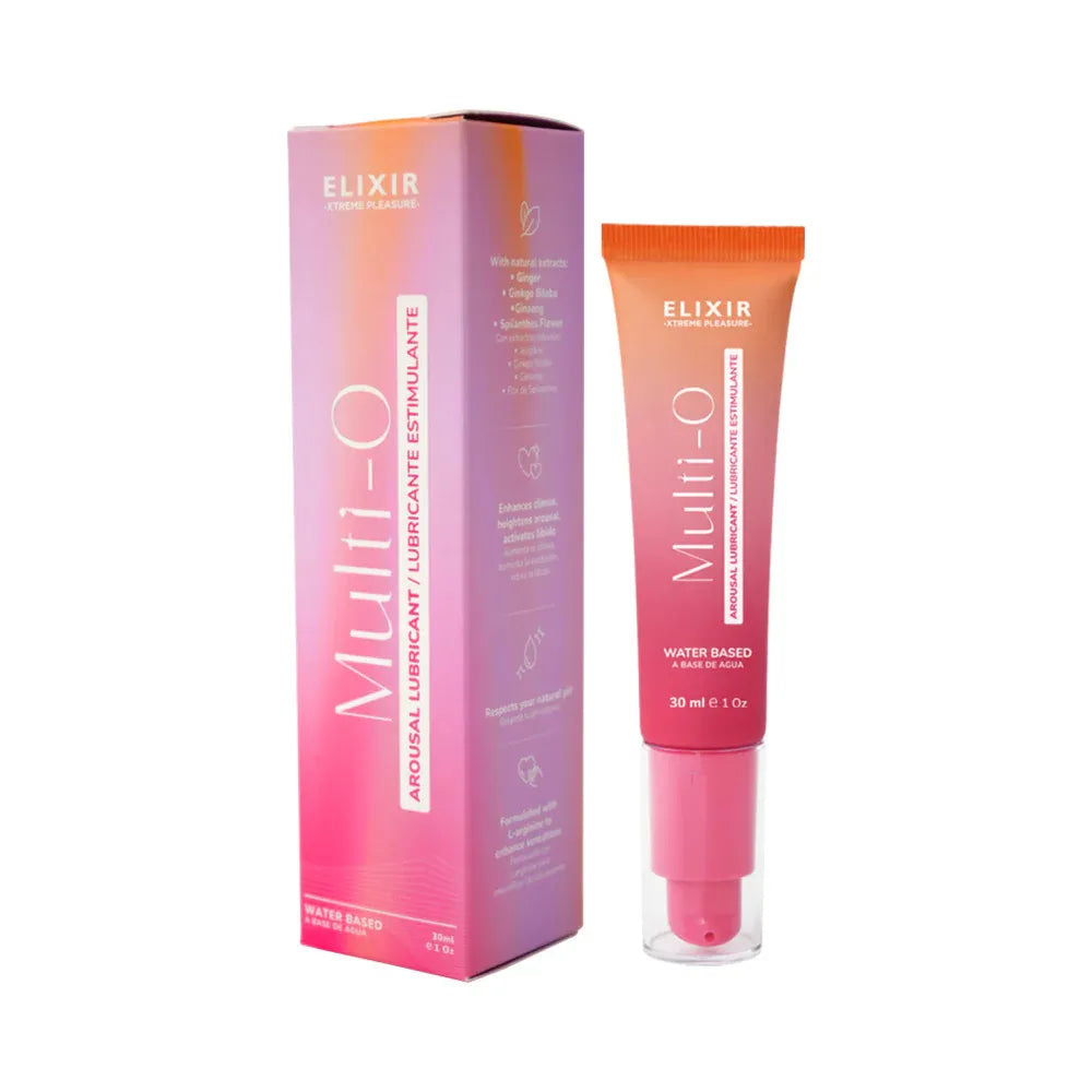 Elixir Multi O Arousal Lubricant 30ml – Stimulating Intimate Lubricant > Lube > Water Based - Tophatter Daily Deals