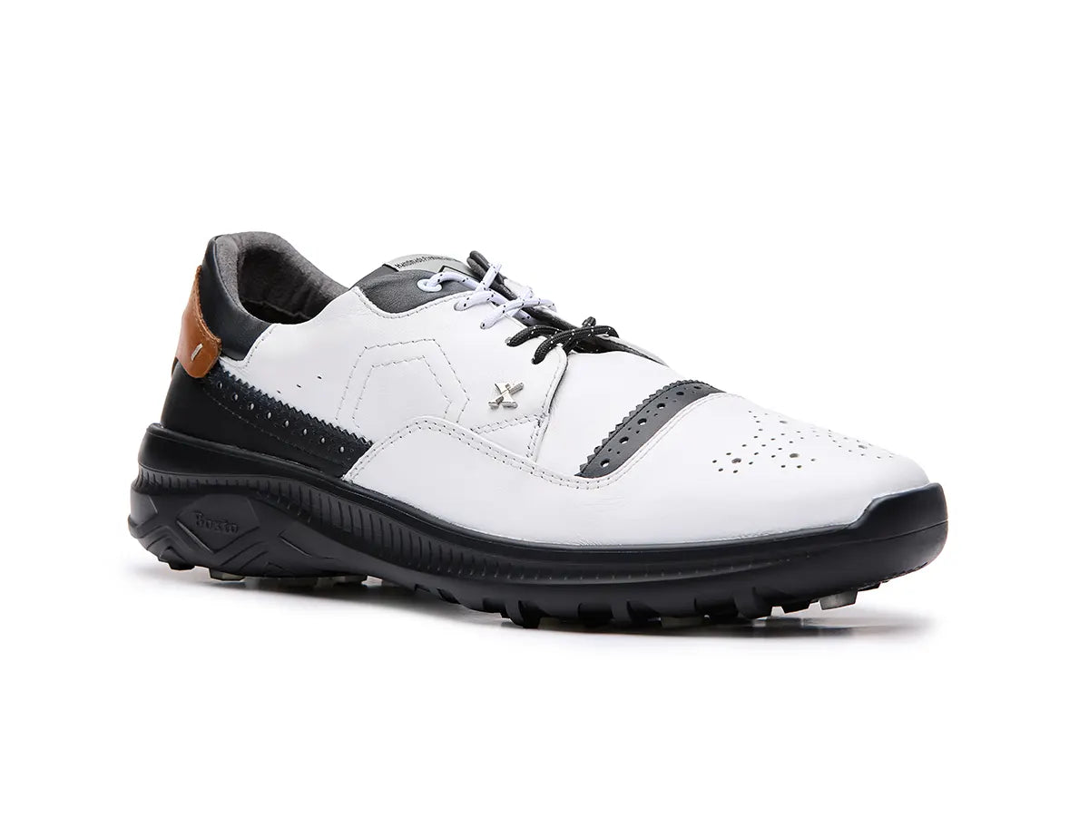 Boxto Golf Men's EXO X2 Spikeless Golf Shoes - White White Footwear - Tophatter Daily Deals