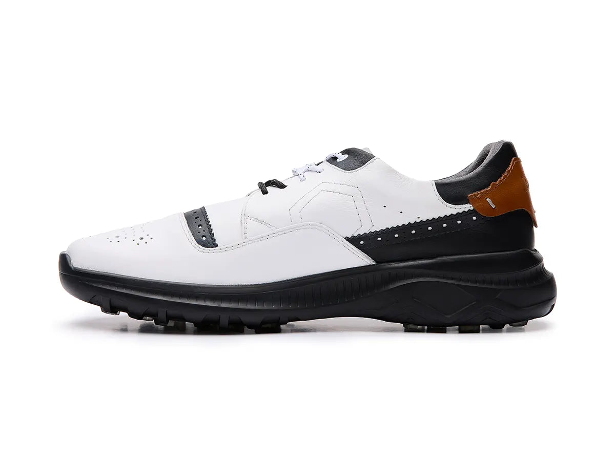 Boxto Golf Men's EXO X2 Spikeless Golf Shoes - White Footwear - Tophatter Daily Deals