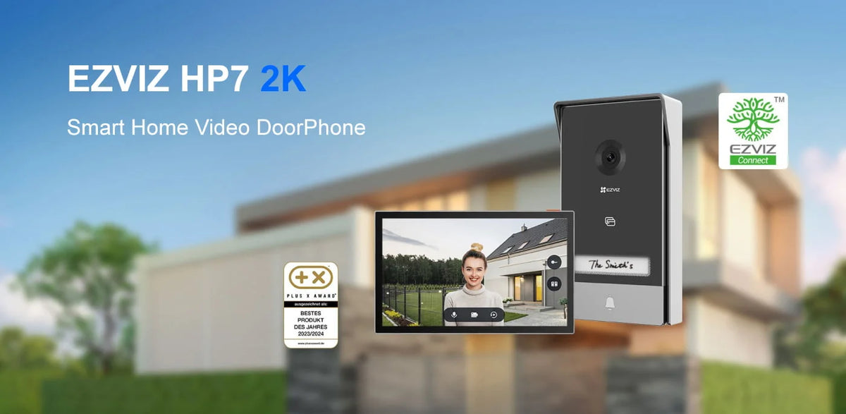 EZVIZ HP7 SMART VIDEO INTERCOM - 3MP - Tophatter's Army Deals INTERCOM - Tophatter Daily Deals