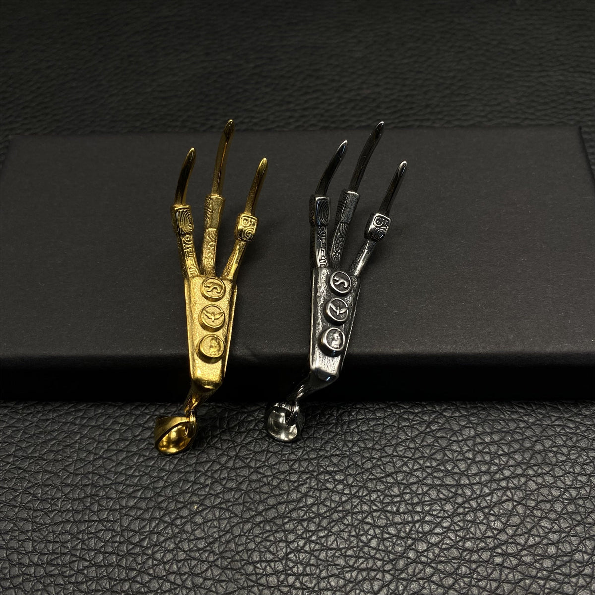 Lucan's Lucky Golden Claw Necklace - Tophatter Daily Deals