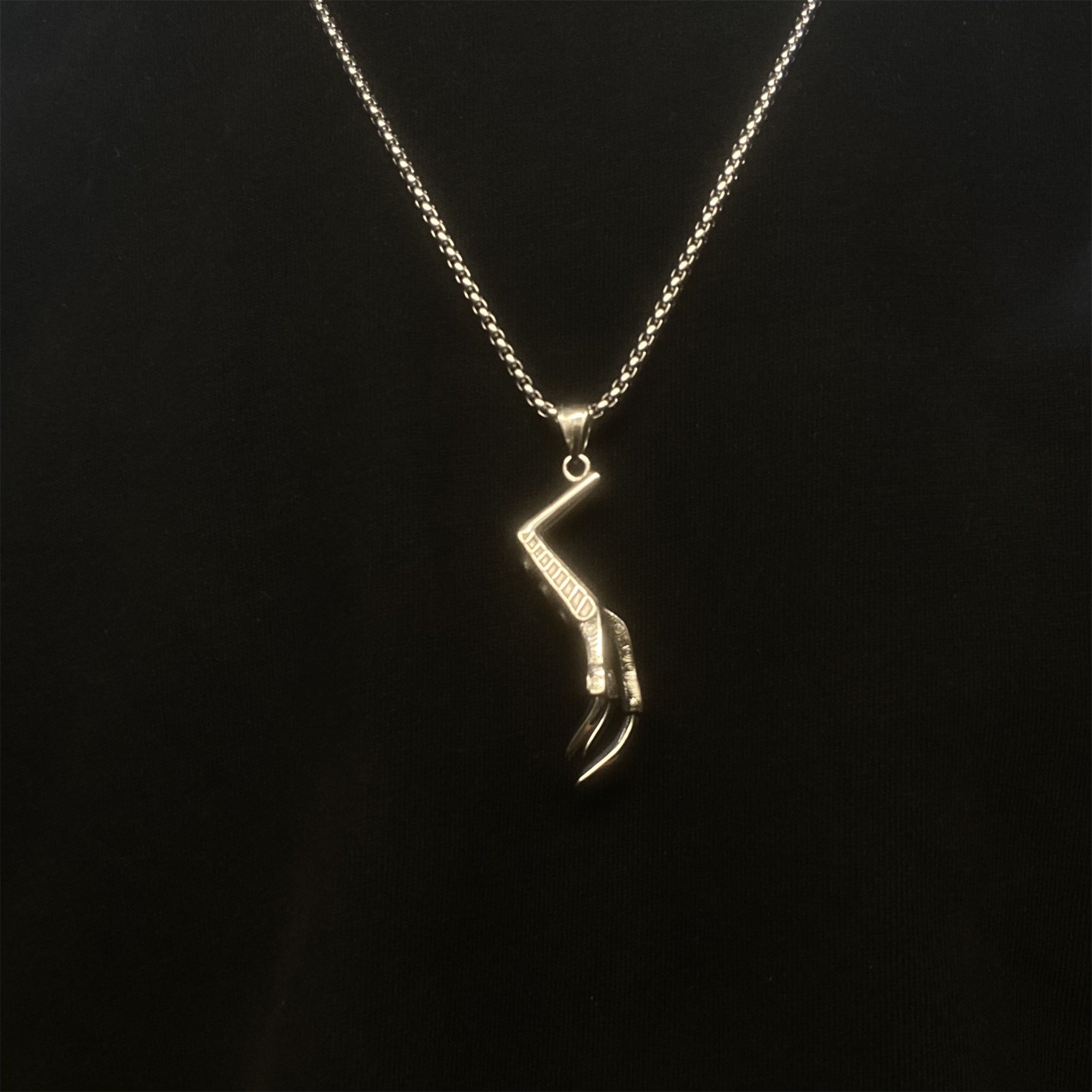 Lucan's Lucky Golden Claw Necklace - Tophatter Daily Deals