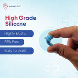 Ear Plug for Noise Cancellation - 5 Pairs Soft Reusable Ear Plug for Noise Cancelling Sleep Swim & Work Swimming - Tophatter Daily Deals