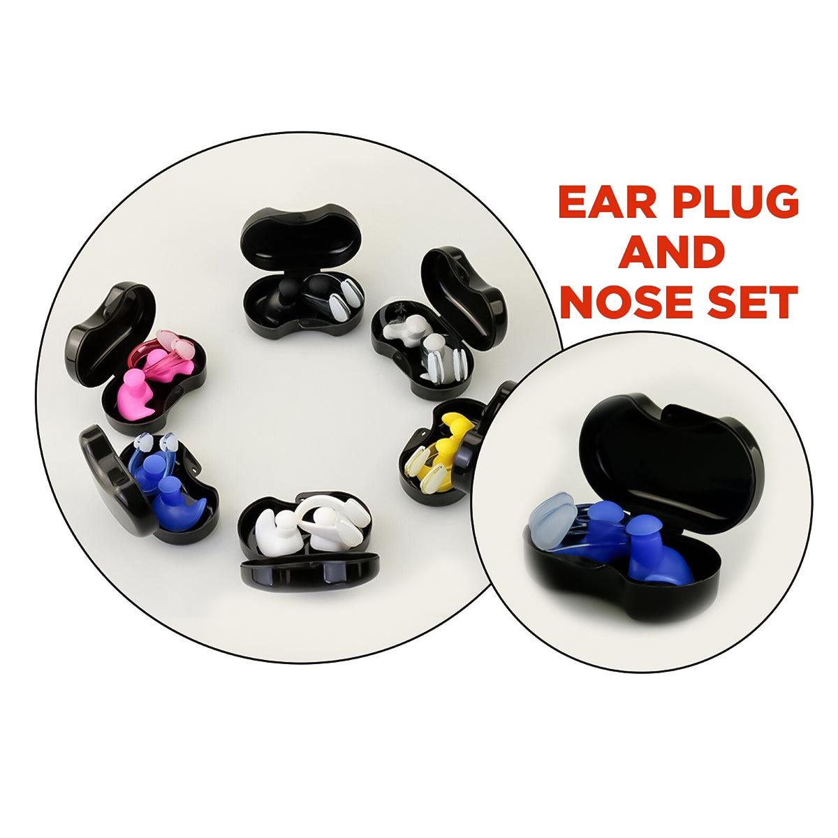 Silicone Ear Plugs for Swimming - 2 Pack Swimming Earplugs, Reusable Silicone Ear Plugs for Swimming, Showering, Surfing, Snorkeling Swimming - Tophatter Daily Deals