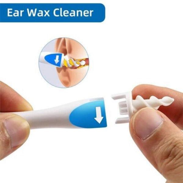 Professional Ear Wax Removal Tools - Ear Wax Remover Cleaner Soft Spiral Earwax Smart Swab Removal Set Personal Care - Tophatter Daily Deals
