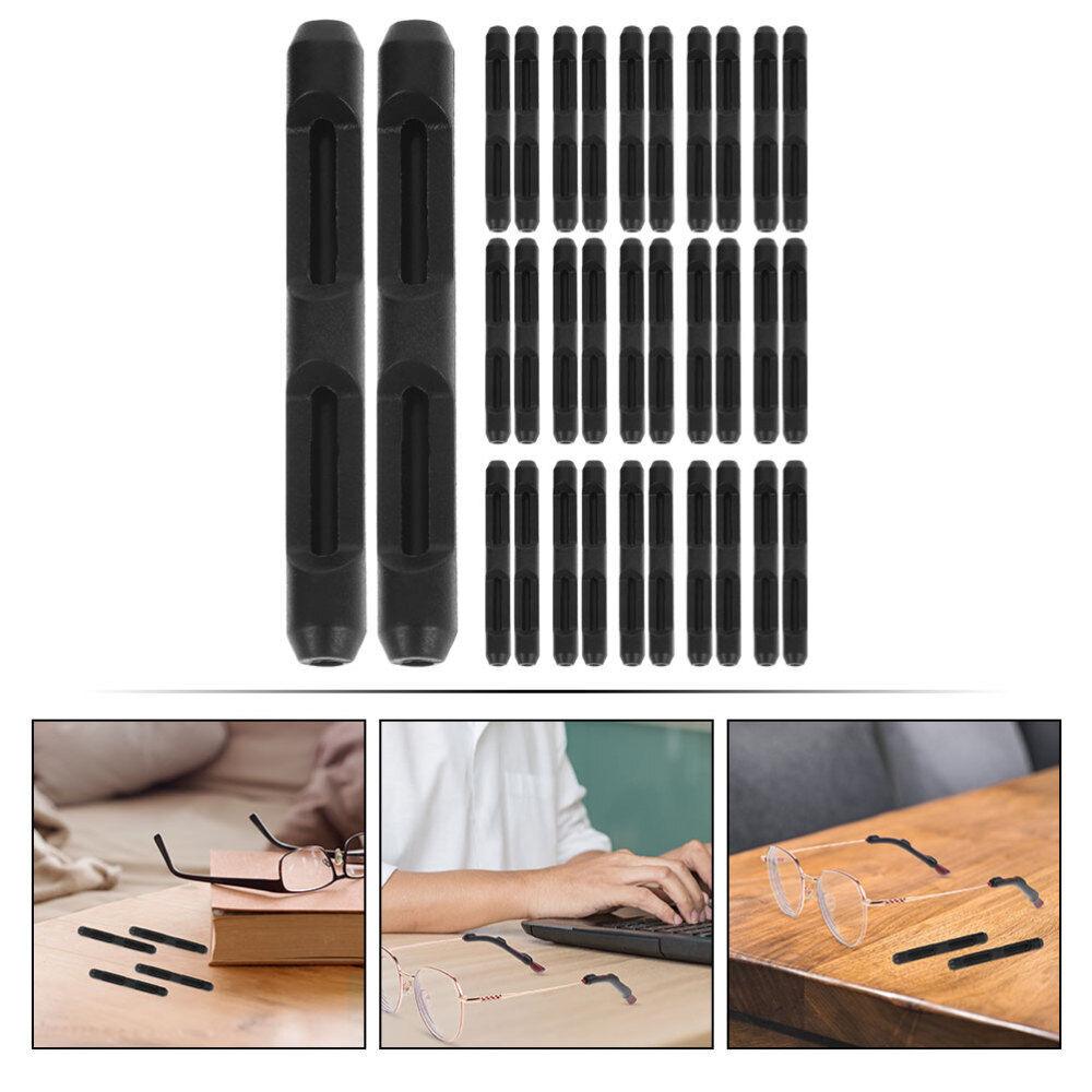 Ear Cushions for Glasses - 10 Pairs Silicon Ear Pads for Eye glasses Eyewear Sleeve Retainer Anti-Slip Ear Hook Holder For Glasses Apparel & Accessories - Tophatter Daily Deals