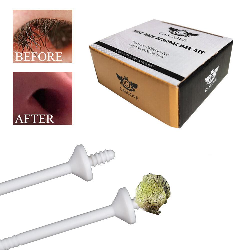 Nose and Ear Wax Kit - Nose Ear Hair Removal Wax Kit Painless & Easy Mens Nasal Waxing Strip Remover Health & Beauty - Tophatter Daily Deals