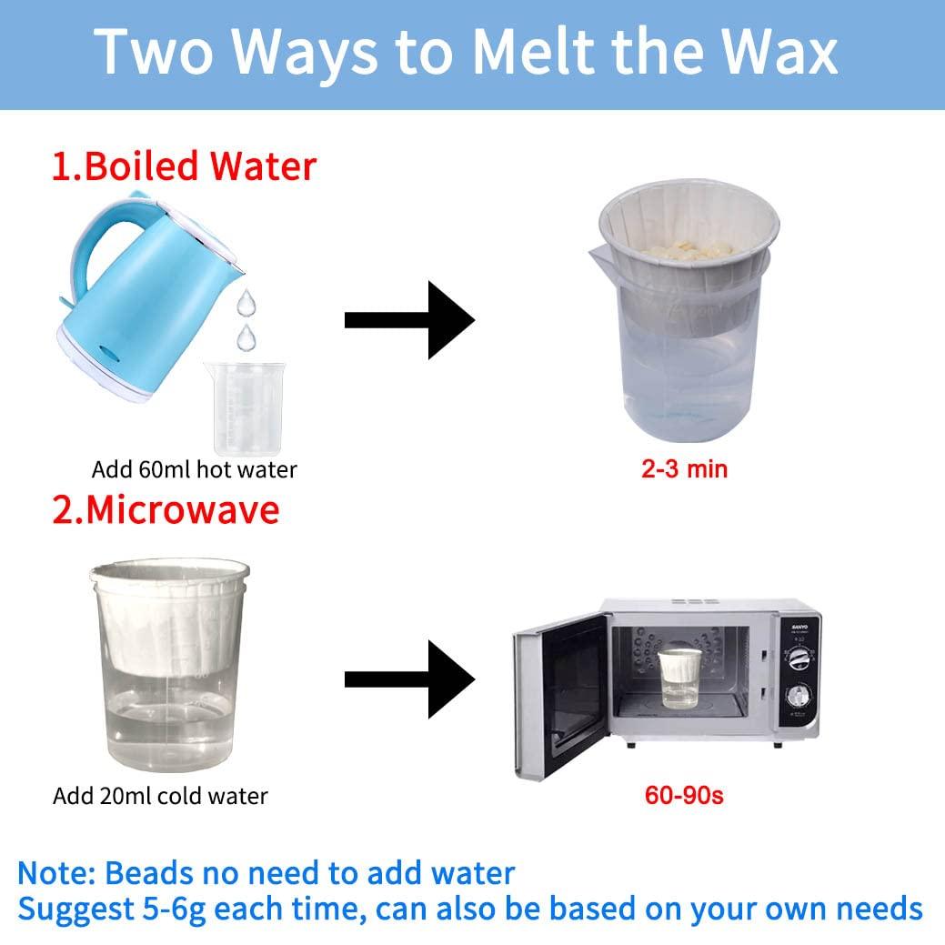 Nose and Ear Wax Kit - Nose Ear Hair Removal Wax Kit Painless & Easy Mens Nasal Waxing Strip Remover Health & Beauty - Tophatter Daily Deals