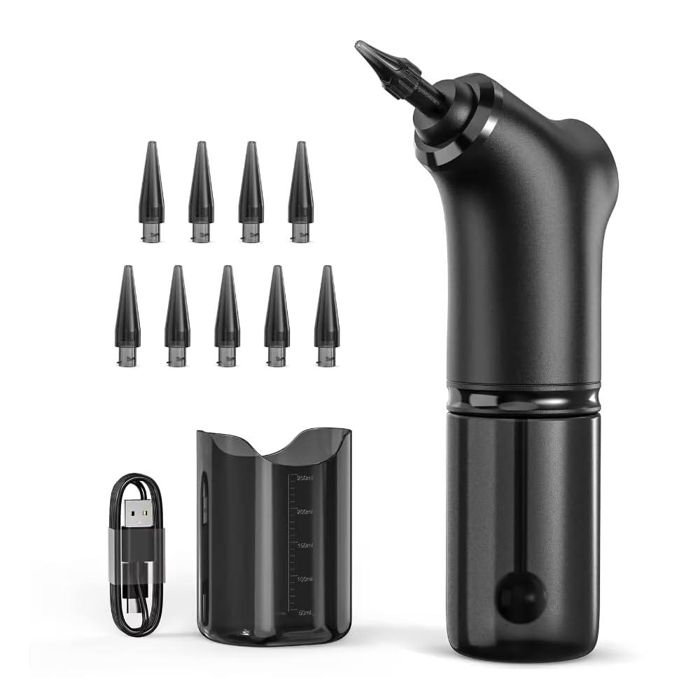 Ear Wax Removal Tool - Water Powered Push Ear Cleaner Electric Ear Cleaning Kits Health & Beauty - Tophatter Daily Deals
