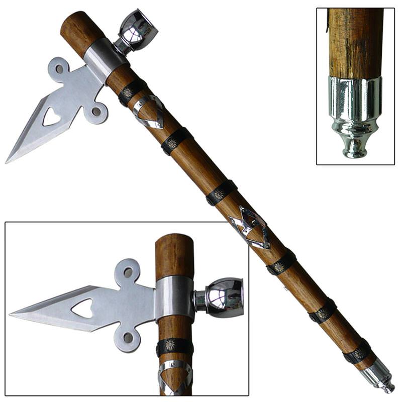 Earth Spirit Ceremonial Tomahawk Peace Pipe - TOPHATTER'S ARMORY DEALS Collectible Weapons - Tophatter Daily Deals