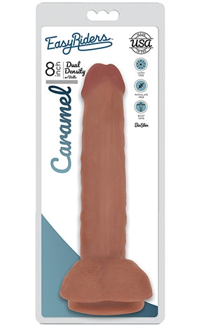 Easy Riders 8 Inch Slim Bioskin Dong With Balls Caramel > Dildos > Slim Dildos - Tophatter Daily Deals