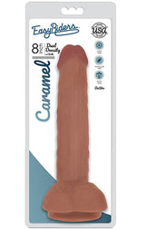 Easy Riders 8 Inch Slim Bioskin Dong With Balls Caramel > Dildos > Slim Dildos - Tophatter Daily Deals