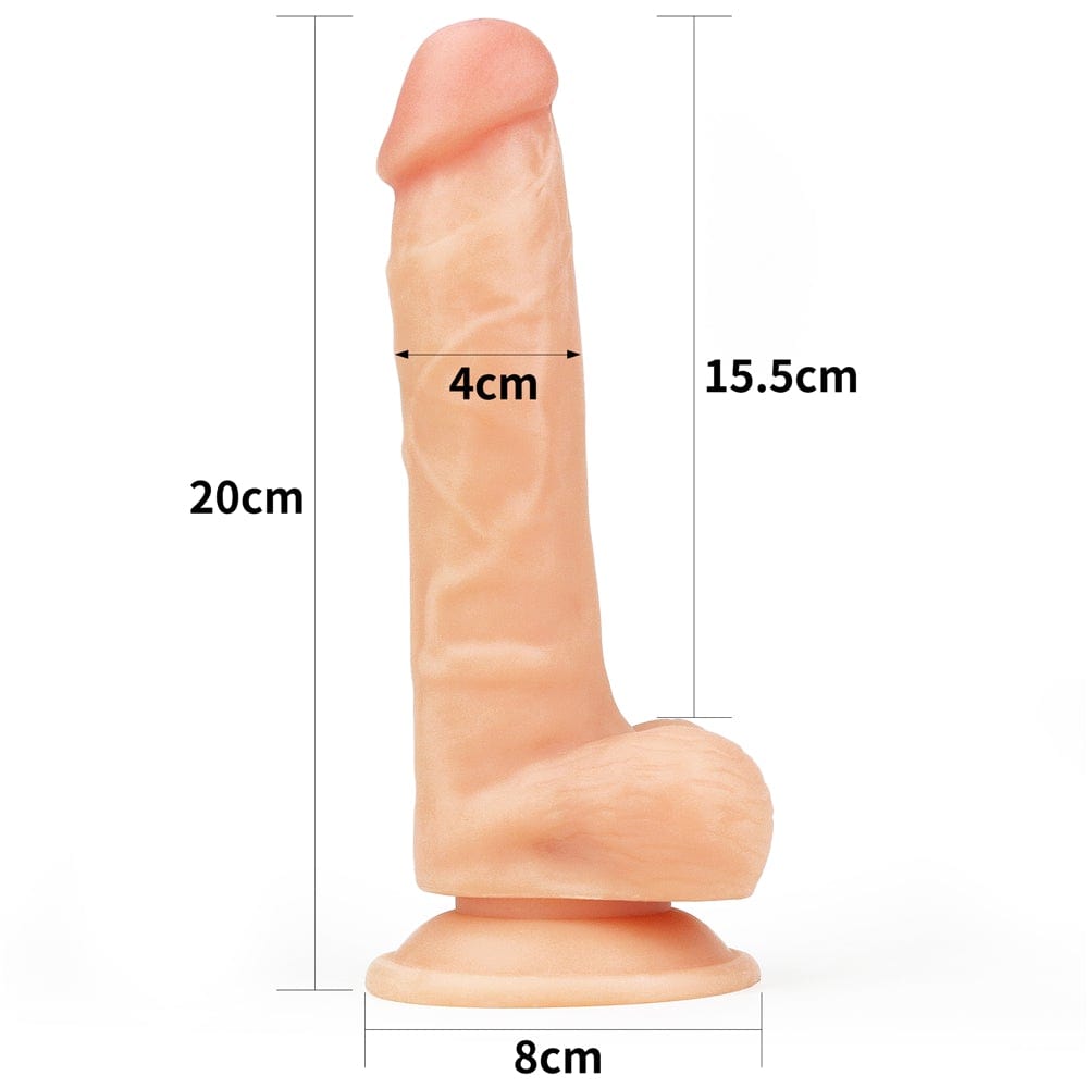 Easy Strap-on Set 7.5" (Flesh) > Dildos > Strap On Harnesses - Tophatter Daily Deals