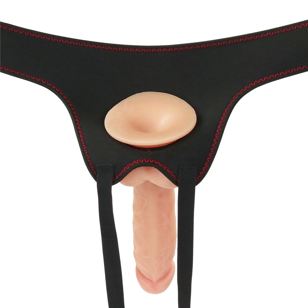 Easy Strap-on Set 7.5" (Flesh) > Dildos > Strap On Harnesses - Tophatter Daily Deals