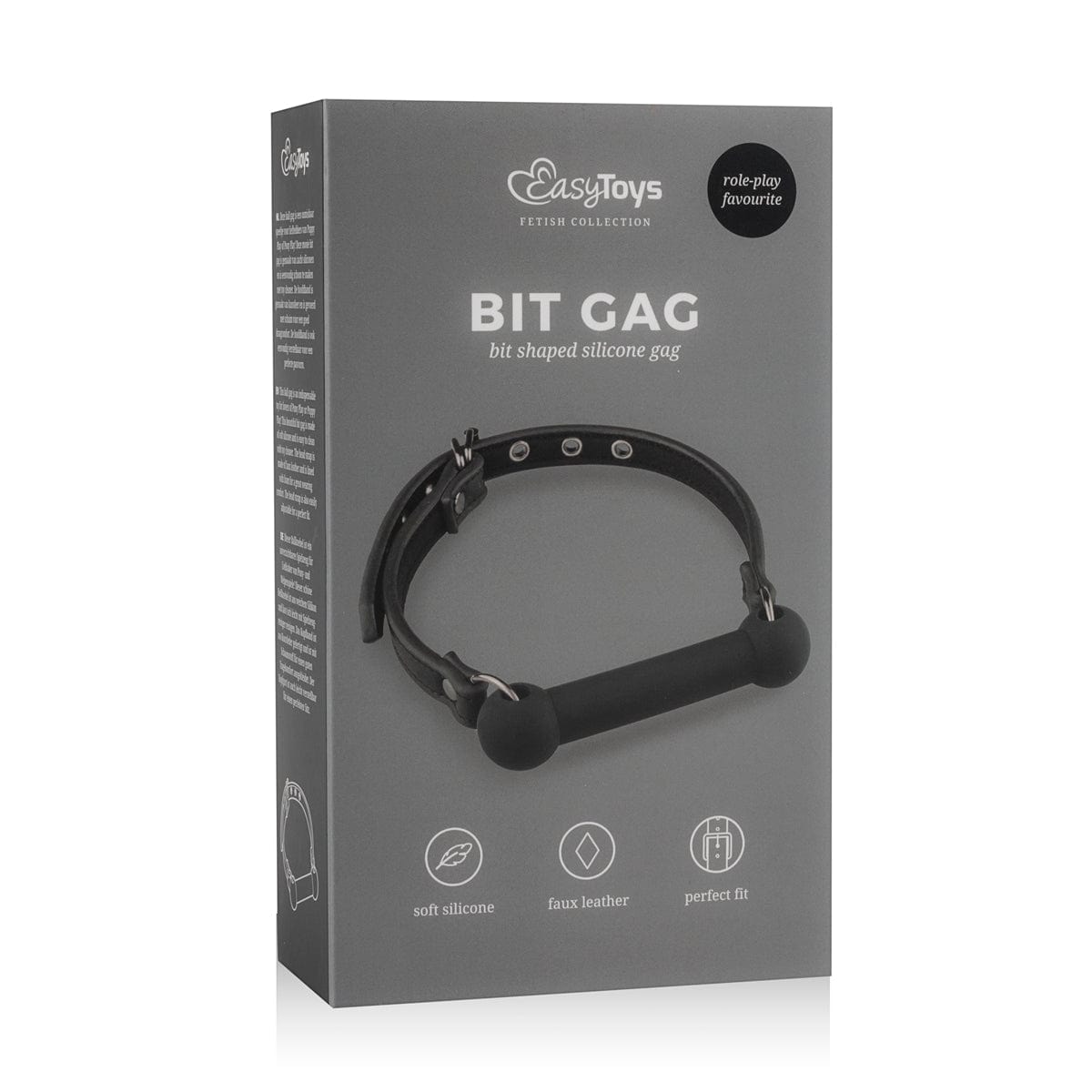 EasyToys Silicone Bit Gag for BDSM and Pony Play > Bondage Gear > Gags and Bits - Tophatter Daily Deals