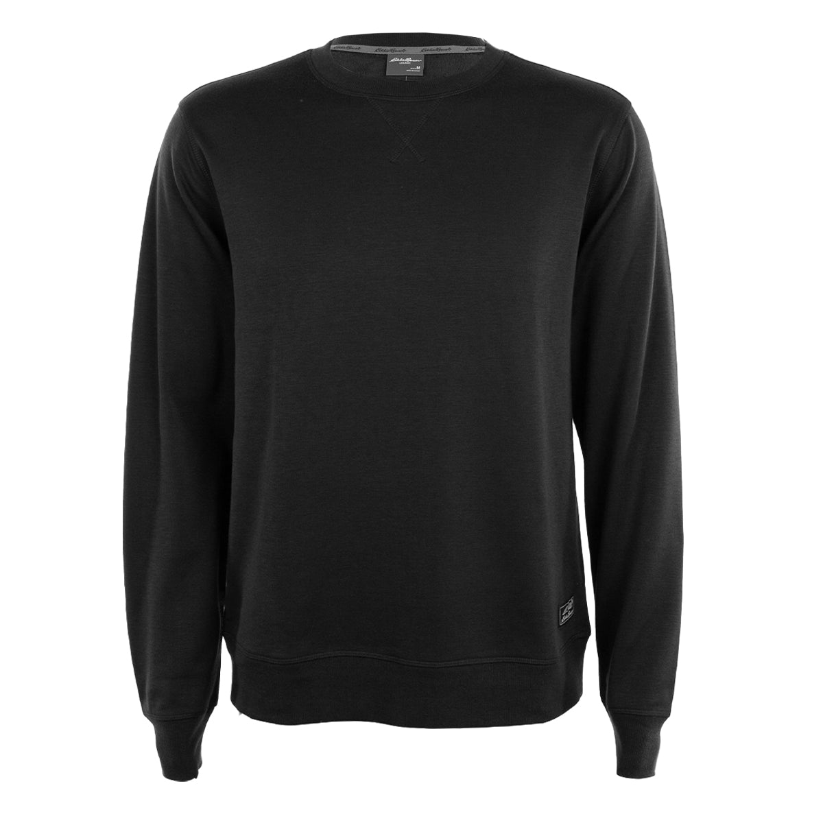 Eddie Bauer Men's Crewneck Sweatshirt Black Sweatshirts - Tophatter Daily Deals