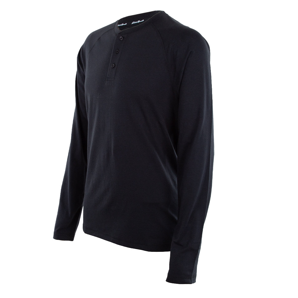 Eddie Bauer Men's Dream Knit Henley Long Sleeve Shirt Long Sleeves - Tophatter Daily Deals