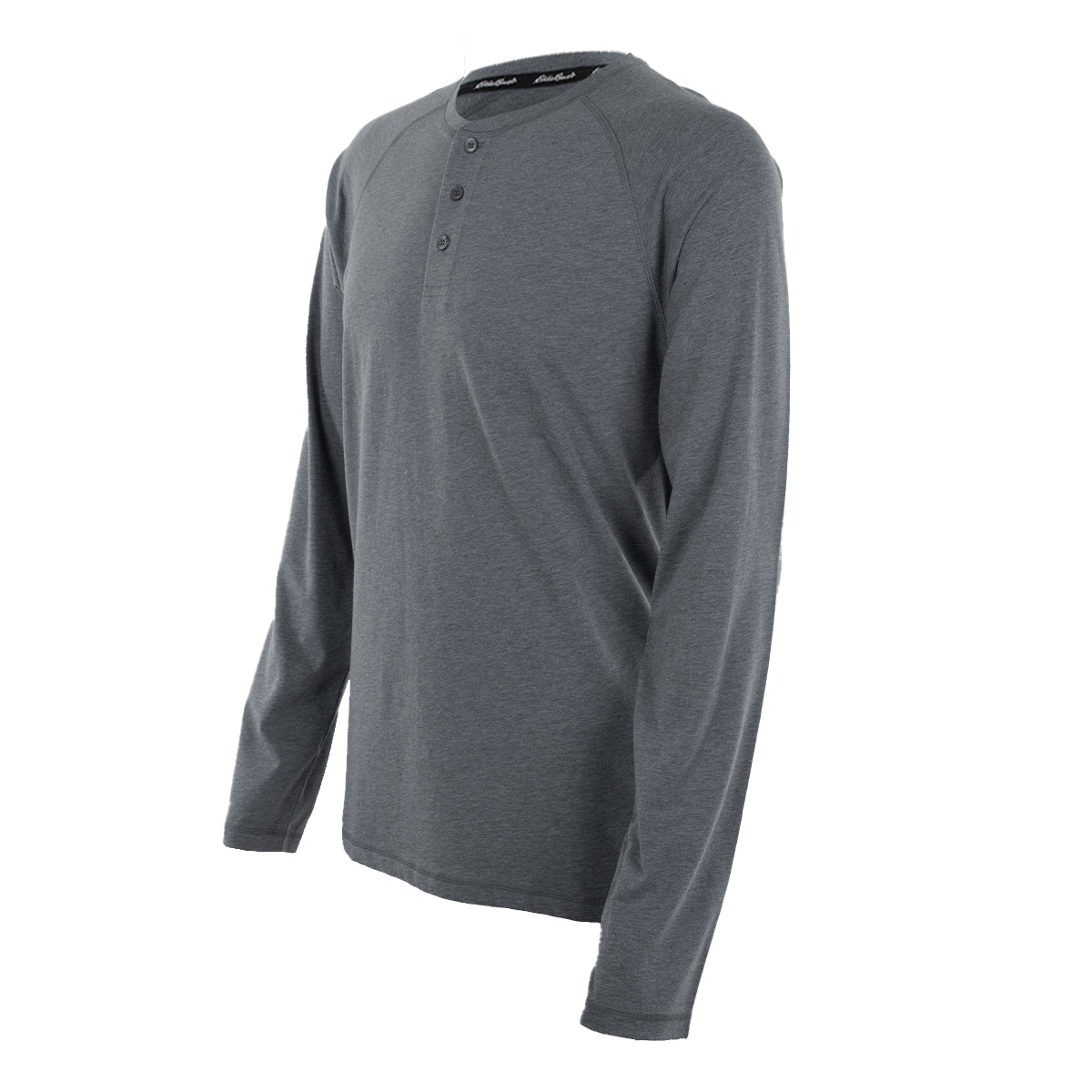 Eddie Bauer Men's Dream Knit Henley Long Sleeve Shirt Long Sleeves - Tophatter Daily Deals
