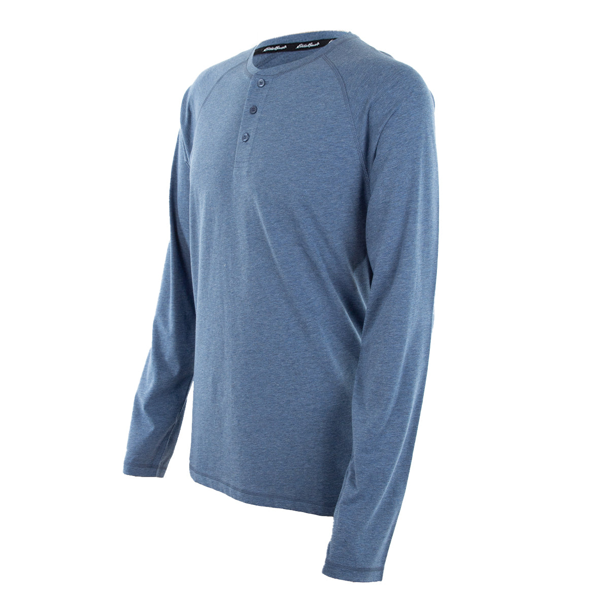 Eddie Bauer Men's Dream Knit Henley Long Sleeve Shirt Long Sleeves - Tophatter Daily Deals