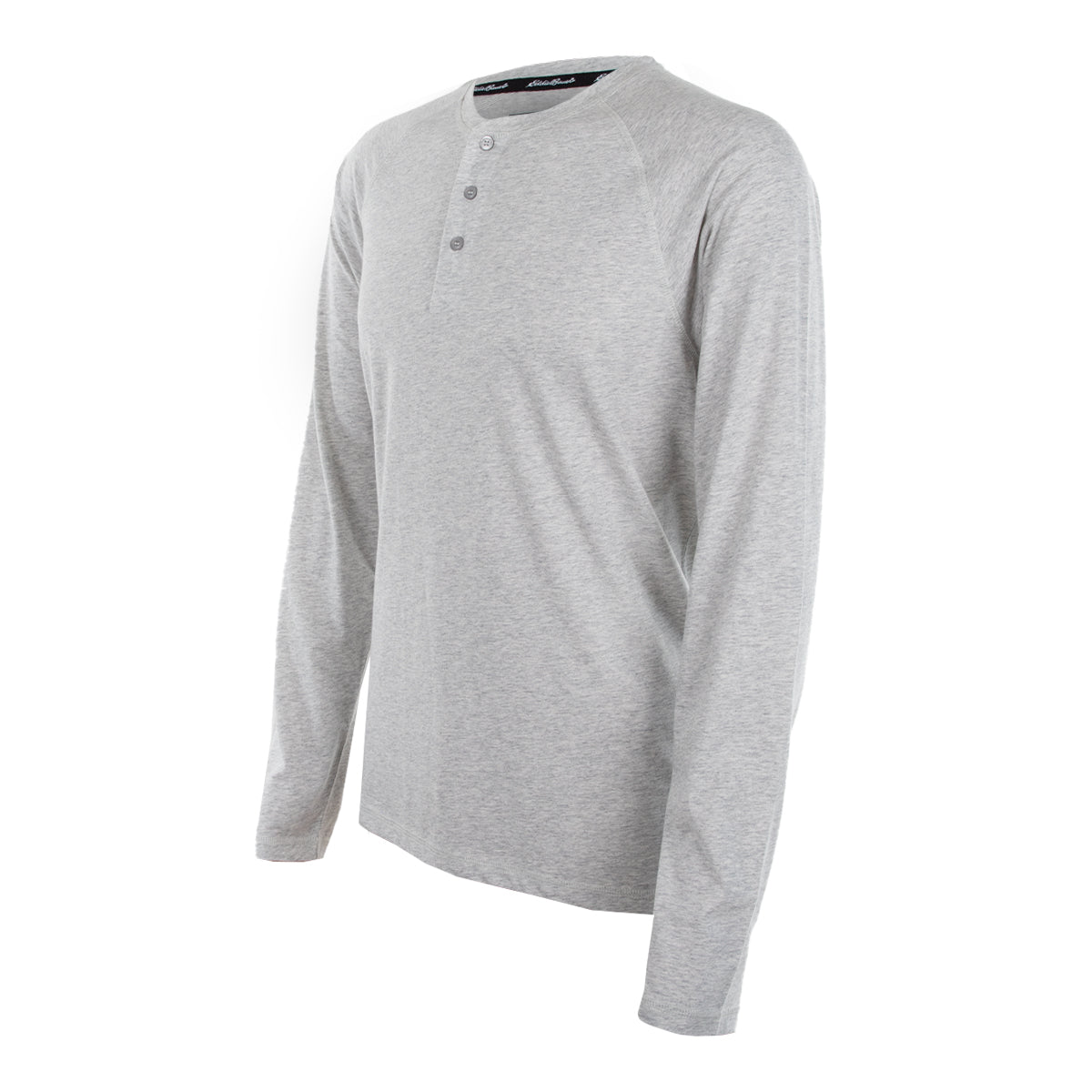 Eddie Bauer Men's Dream Knit Henley Long Sleeve Shirt Long Sleeves - Tophatter Daily Deals