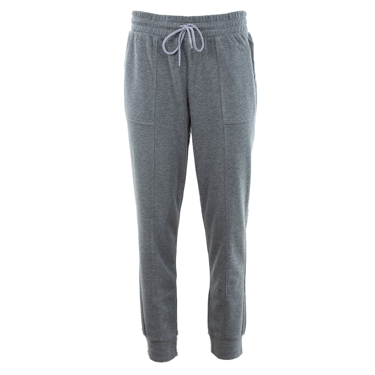 Eddie Bauer Women's Terry Cuffed Joggers Charcoal Heather Joggers - Tophatter Daily Deals