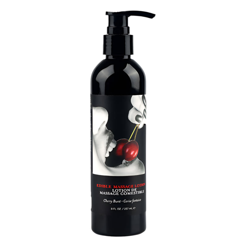 Edible Cherry Flavoured Massage Lotion 237 ml > Essentials > Massage Oil - Tophatter Daily Deals