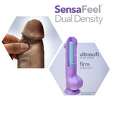Au Naturel 9 Inch Realistic Dildo with Suction Cup Chocolate > Dildos > Large Dildos - Tophatter Daily Deals