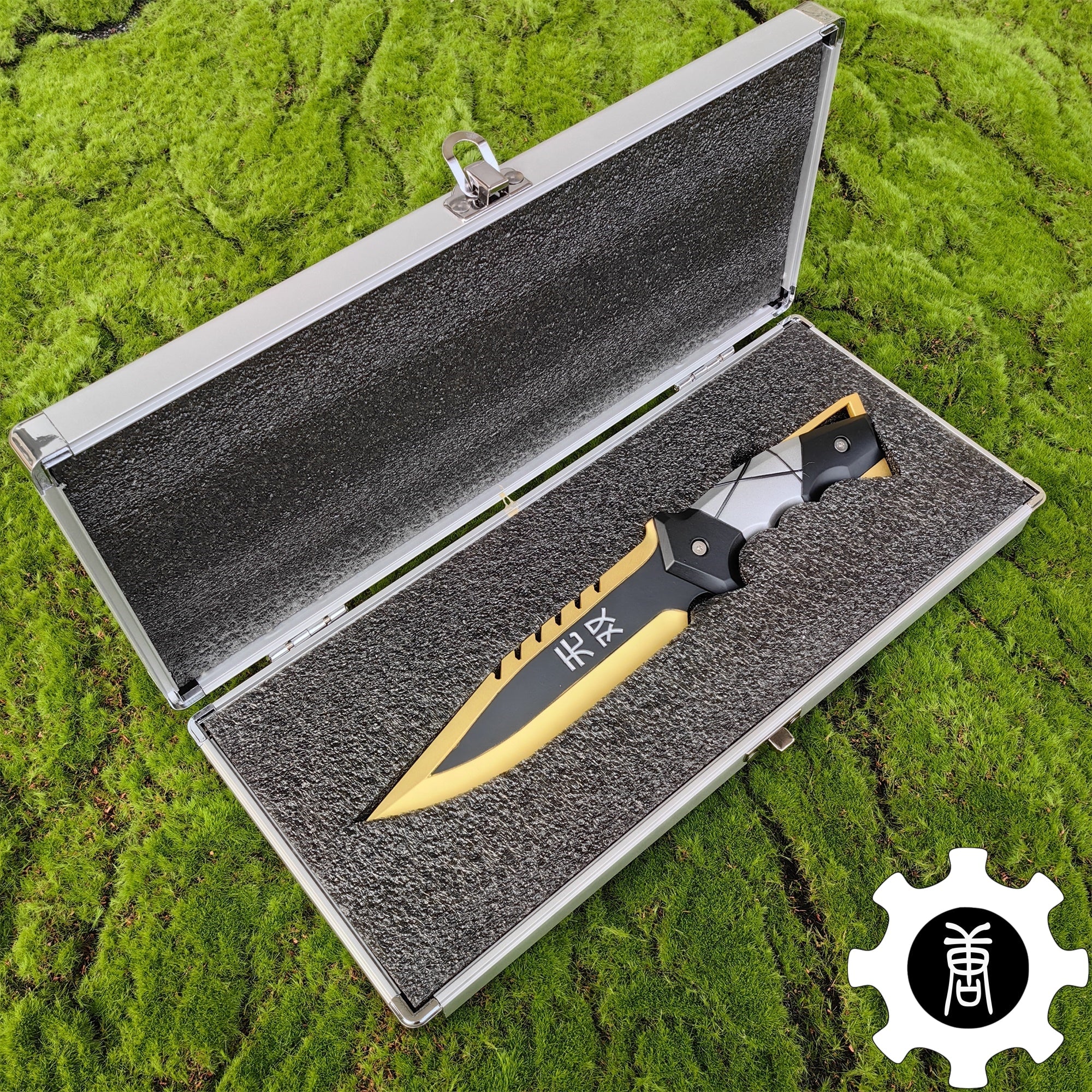 Ego Knife Metal Blunt Blade Safety Cosplay Prop Game Collection Ego Knife With Aluminum Box - Tophatter Daily Deals