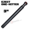 Metal Cigarette Shape One Hitter w/ Eject Dug Out - 3" Smoking Pipe Black Smoking Accessories - Tophatter Daily Deals