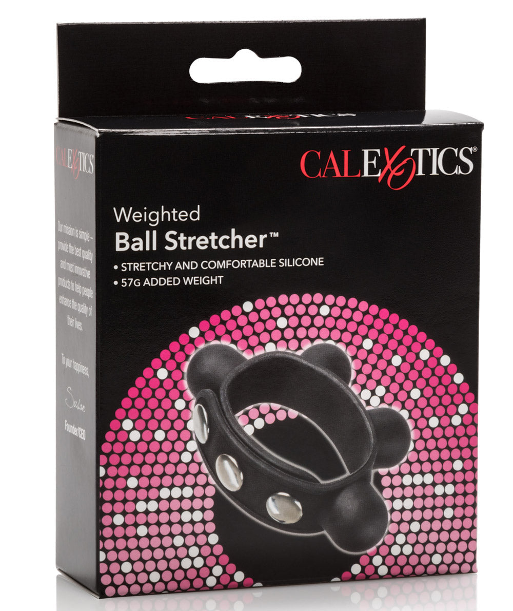 Weighted Ball Stretcher Cock Ring – Silicone Adjustable Ball Stretcher > Sex Toys For Men > Ball Stretchers - Tophatter Daily Deals