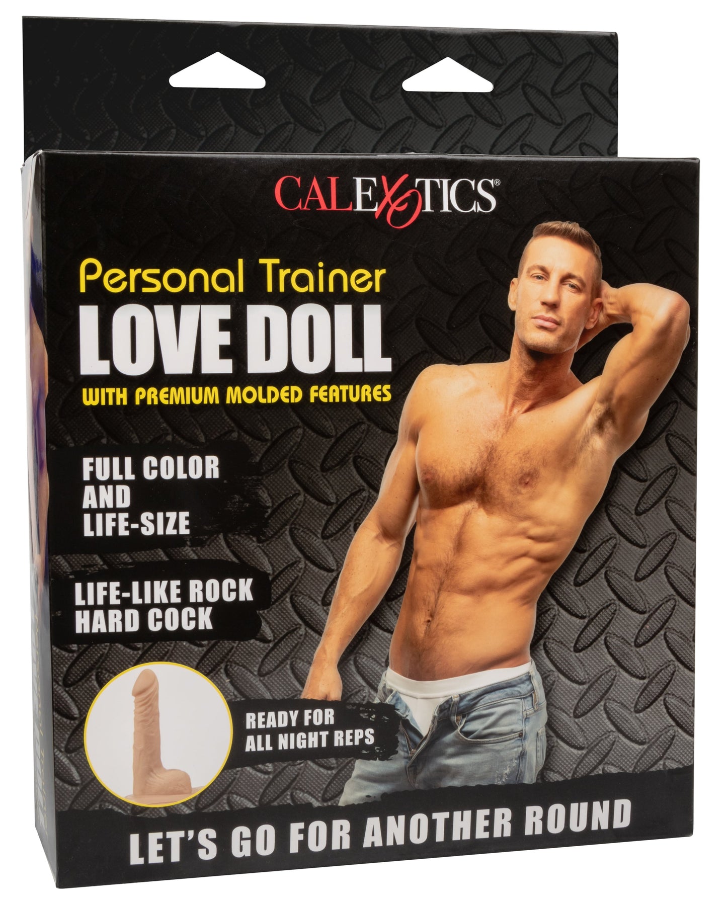 Personal Trainer Love Doll Life-Size Male Inflatable Sex Doll with Full Colour Face and 5.5 Inch Life-Like Cock > Sex Toys > Sex Dolls > Novelty Inflatables - Tophatter Daily Deals