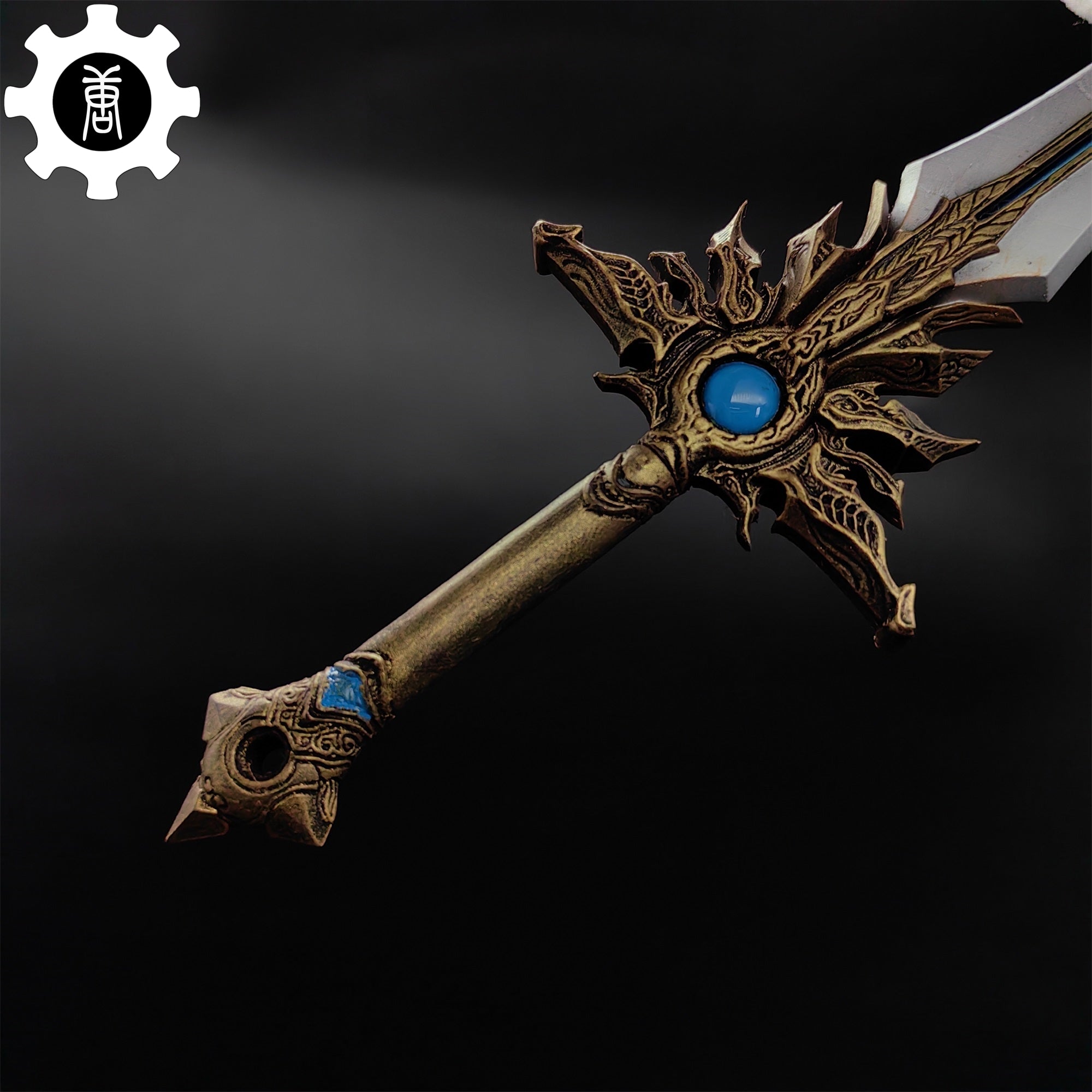 3D Printed 1: 6 Scale El'Druin Sword Of Justice - Tophatter Daily Deals