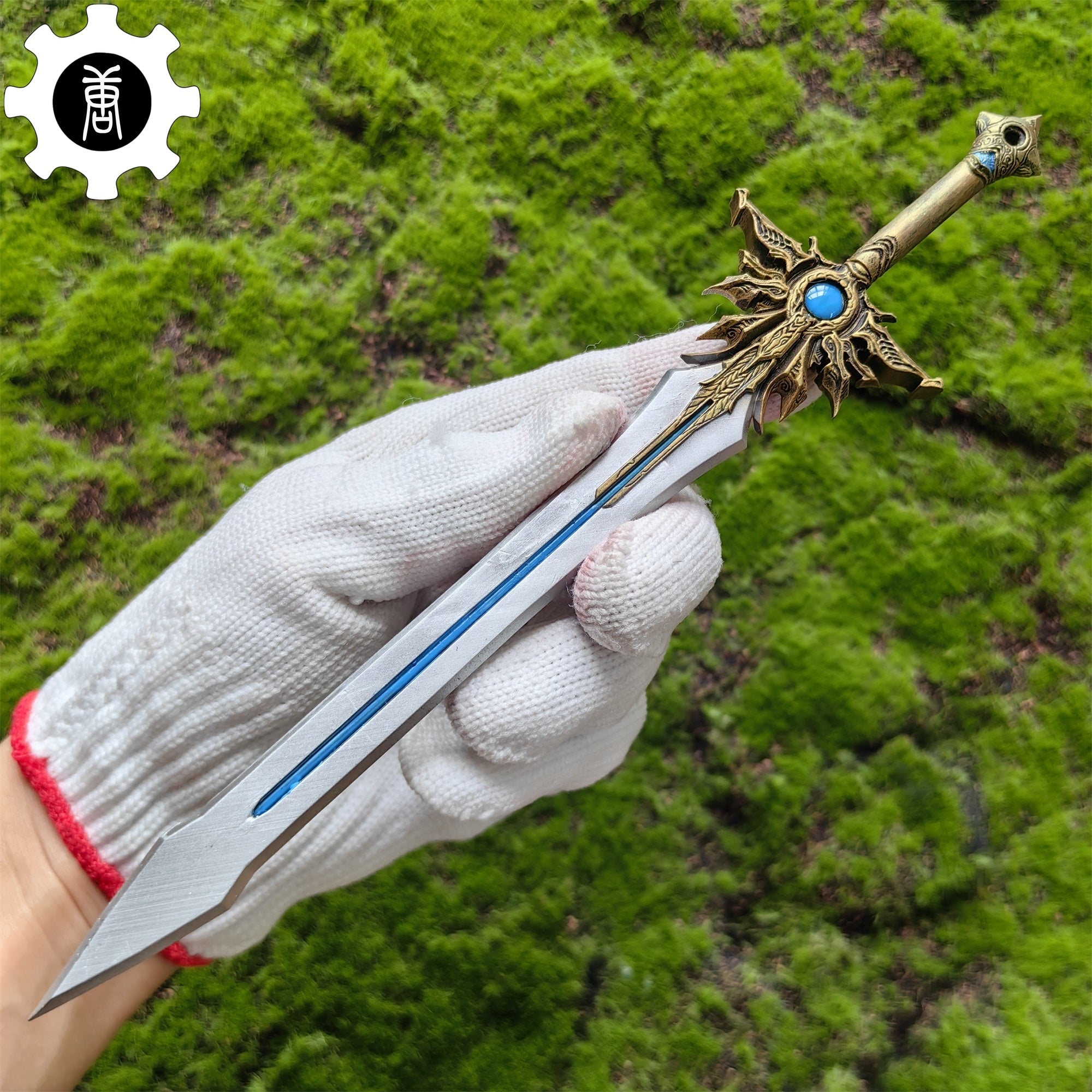 3D Printed 1: 6 Scale El'Druin Sword Of Justice Sword Only - Tophatter Daily Deals