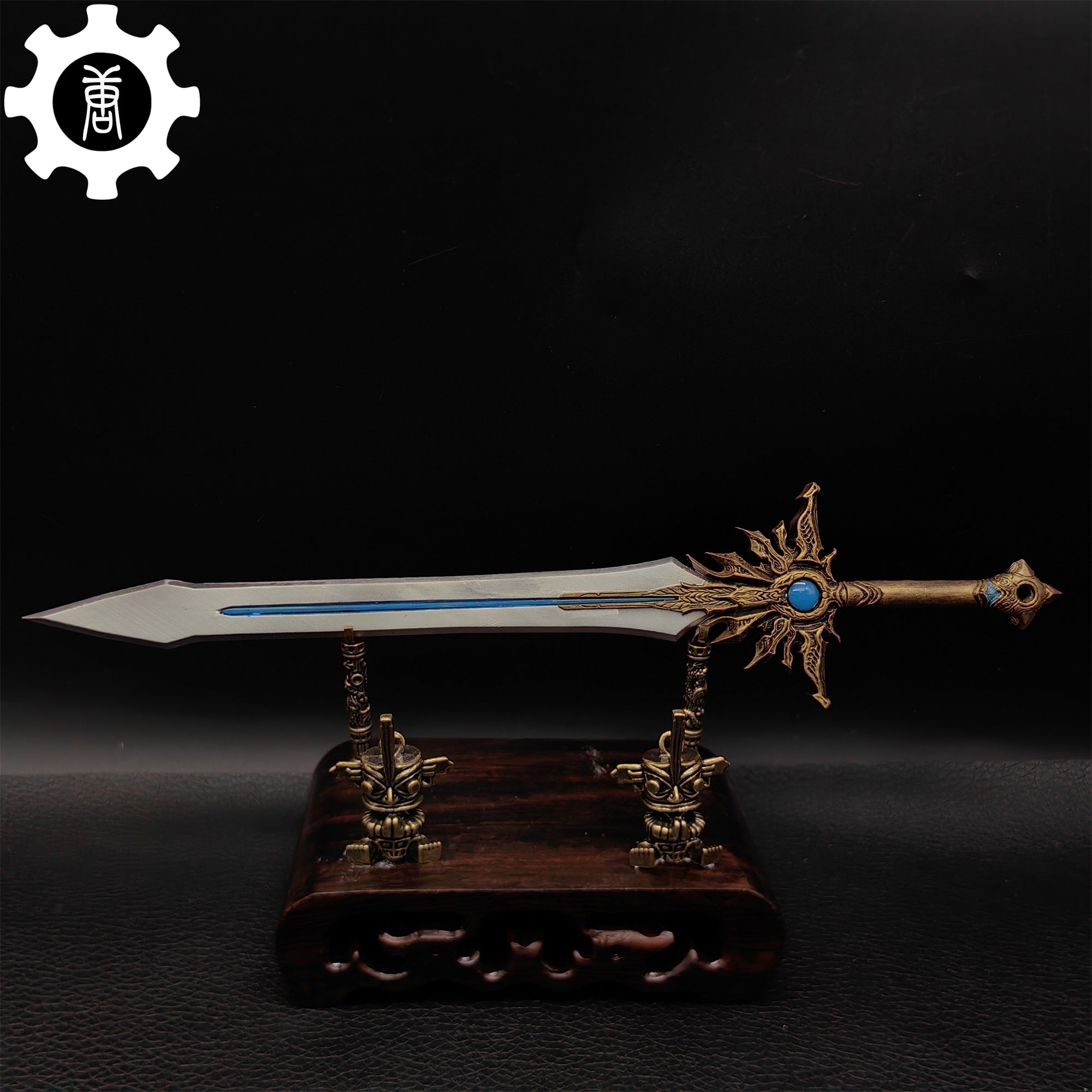 3D Printed 1: 6 Scale El'Druin Sword Of Justice - Tophatter Daily Deals
