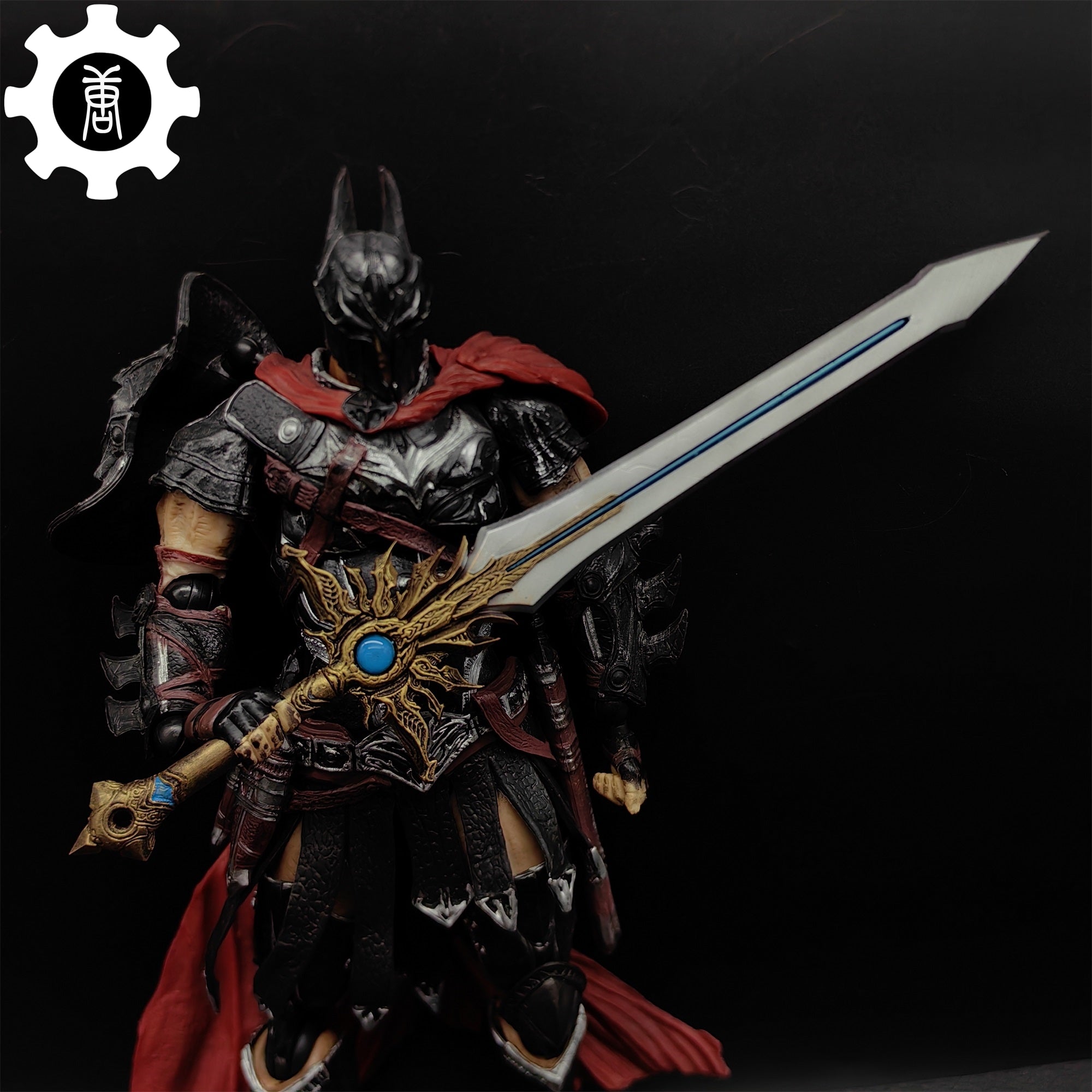 3D Printed 1: 6 Scale El'Druin Sword Of Justice - Tophatter Daily Deals