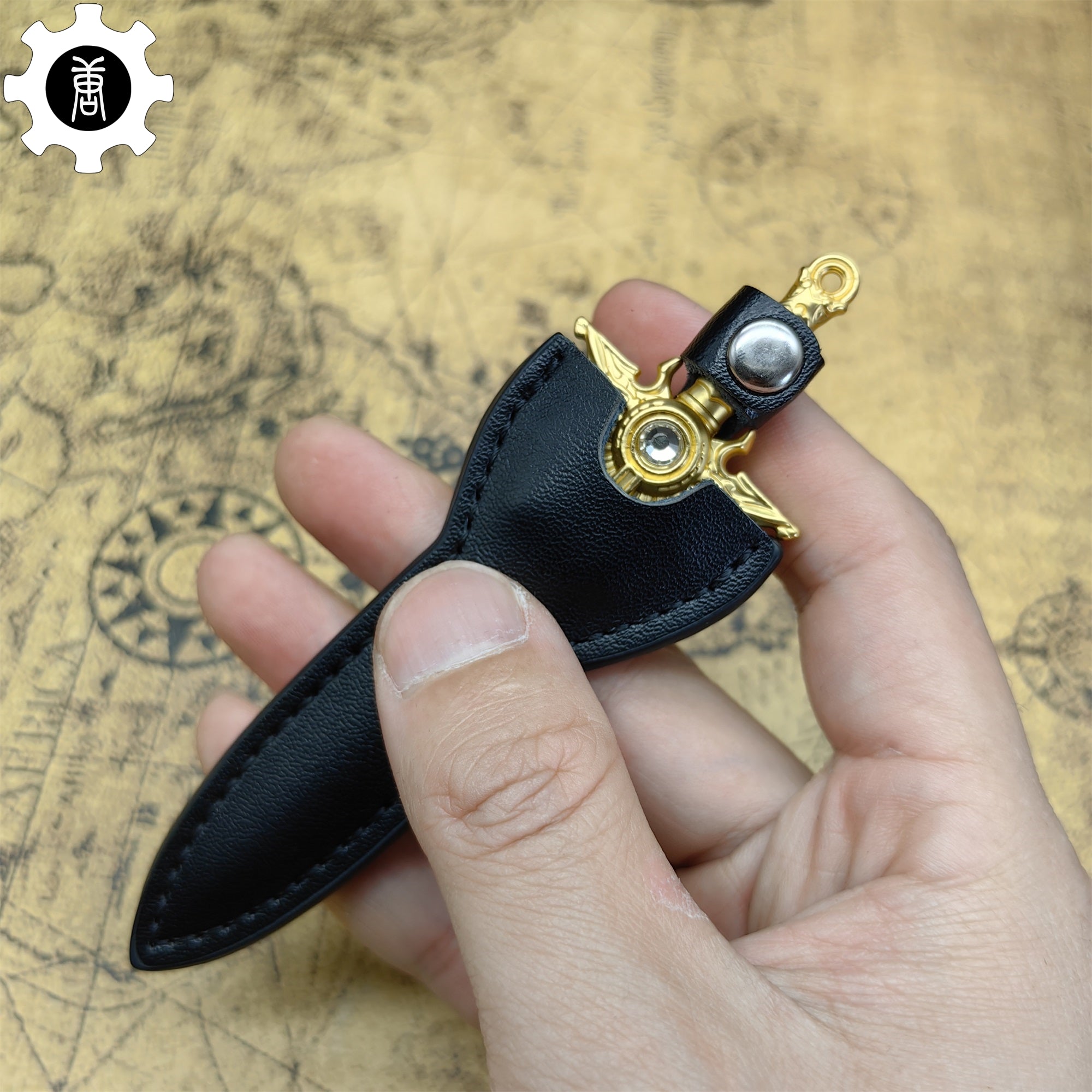 El'druin Tyrael Sword Mini Metal Replica EDC Knife - Tophatter Daily Deals