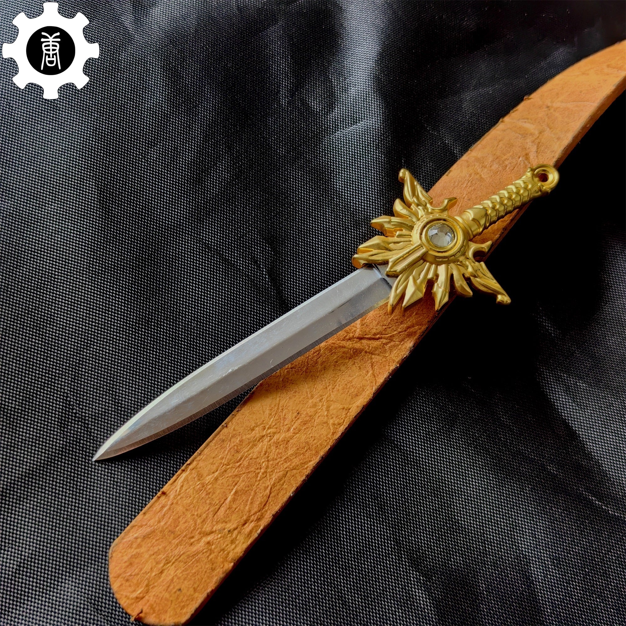 El'druin Tyrael Sword Mini Metal Replica EDC Knife - Tophatter Daily Deals