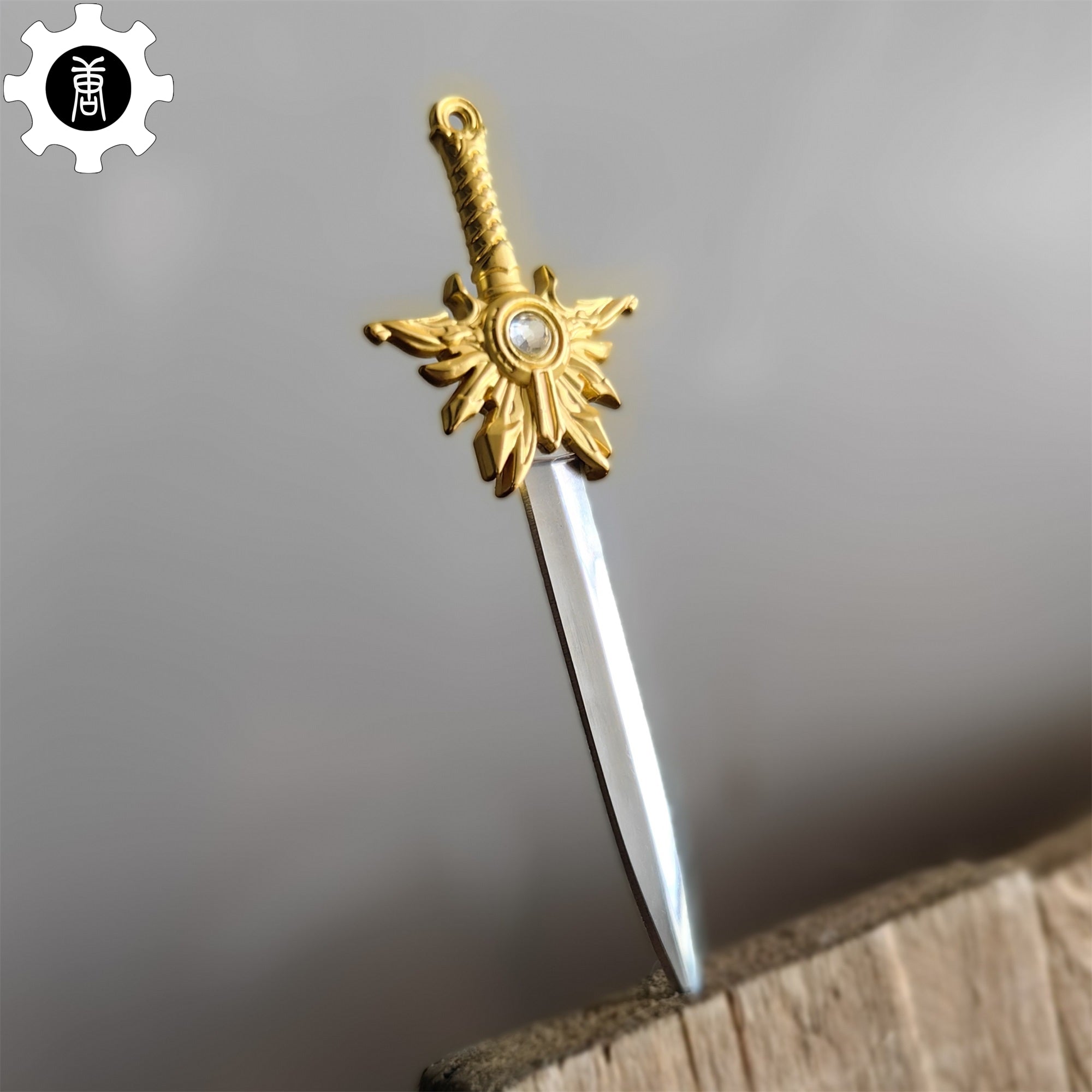 El'druin Tyrael Sword Mini Metal Replica EDC Knife - Tophatter Daily Deals