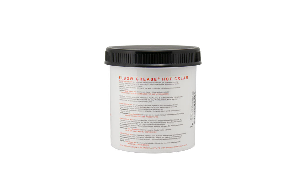 Elbow Grease Hot Cream Warming Lubricant 15 Oz Oil Based > Lube > Speciality - Tophatter Daily Deals