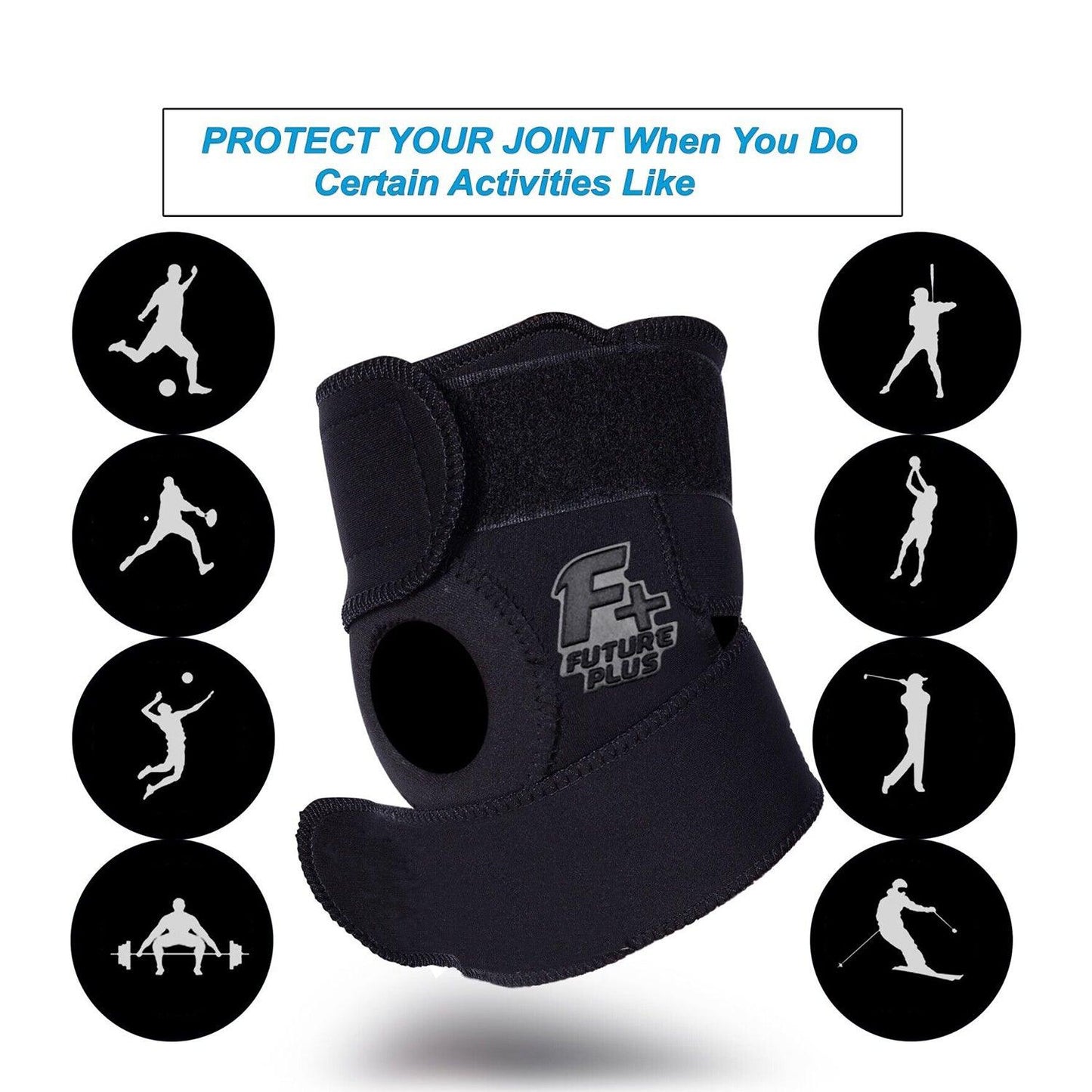 Best Elbow Support for Arthritis UK - Neoprene Adjustable Elbow Support Brace Exercise & Fitness - Tophatter Daily Deals