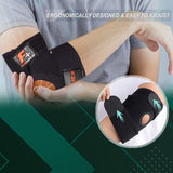 Best Elbow Support for Arthritis UK - Neoprene Adjustable Elbow Support Brace Exercise & Fitness - Tophatter Daily Deals
