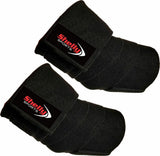 Weight Lifting Elbow Straps - 1 Pair Elbow Wraps Heavy Duty Sleeves Weight Lifting Elbow Wrap Black Exercise & Fitness - Tophatter Daily Deals