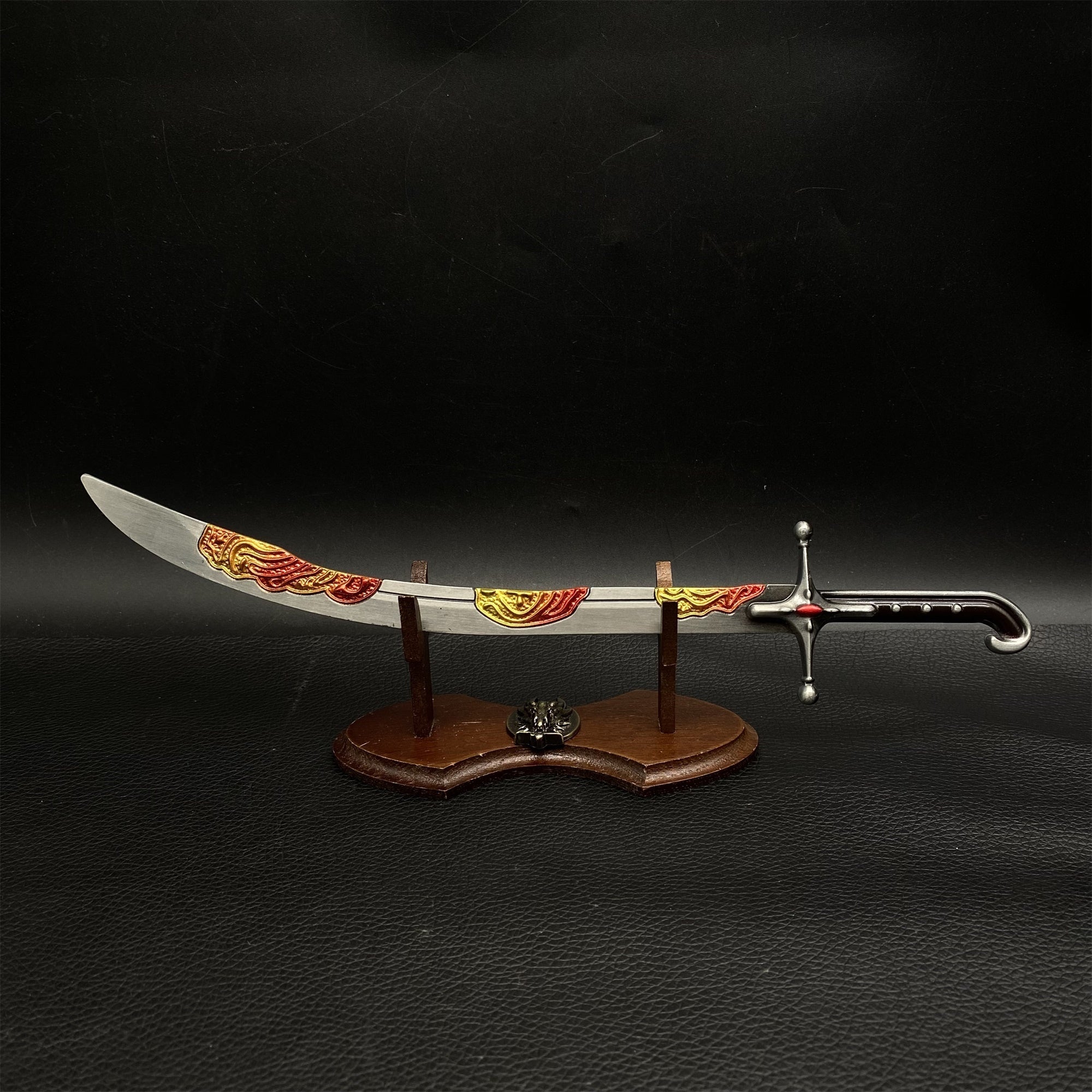 ER Sword Metal Replica Collection Nomadic Shamshir Blade & Stand - Tophatter Daily Deals