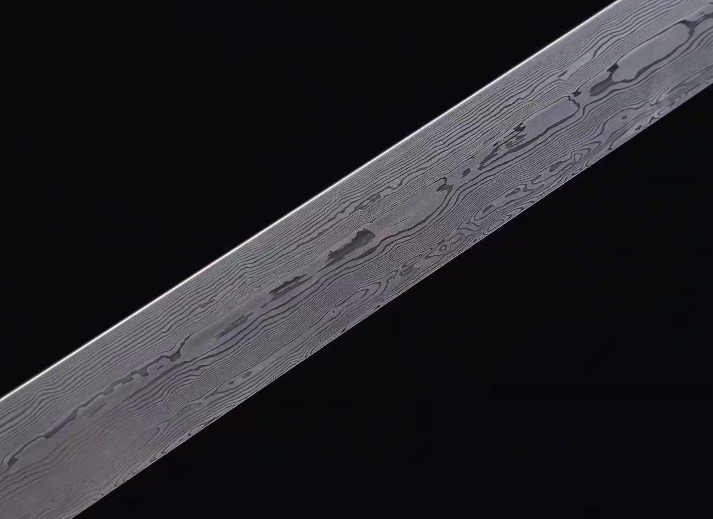 (Elder) Stainless Damascus Steel Dual-Handed Cane Knife - Tophatter Daily Deals