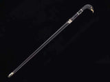 (Elder) Stainless Damascus Steel Dual-Handed Cane Knife - Tophatter Daily Deals