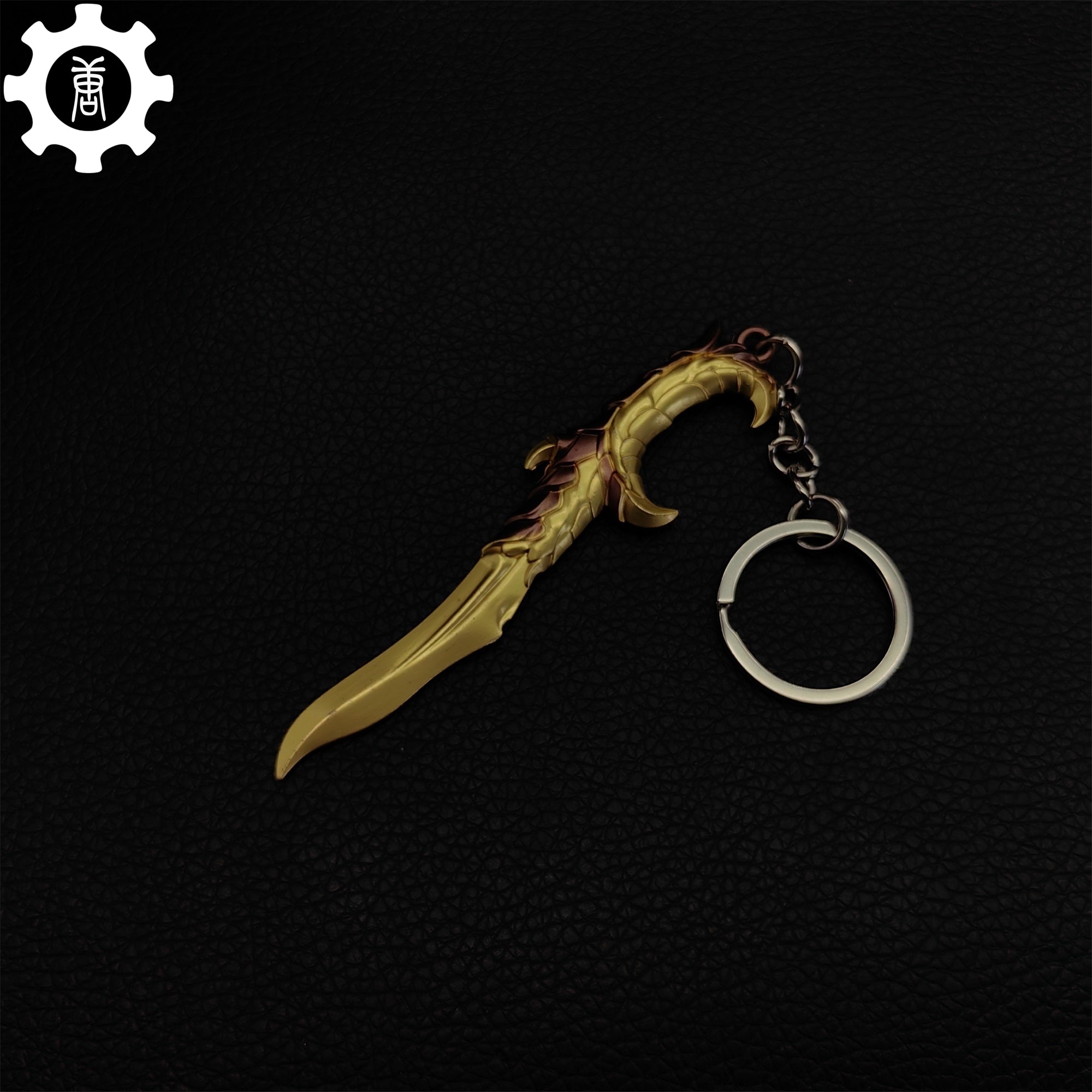 Golden Elderflame Dagger Metal Keychain - Tophatter Daily Deals