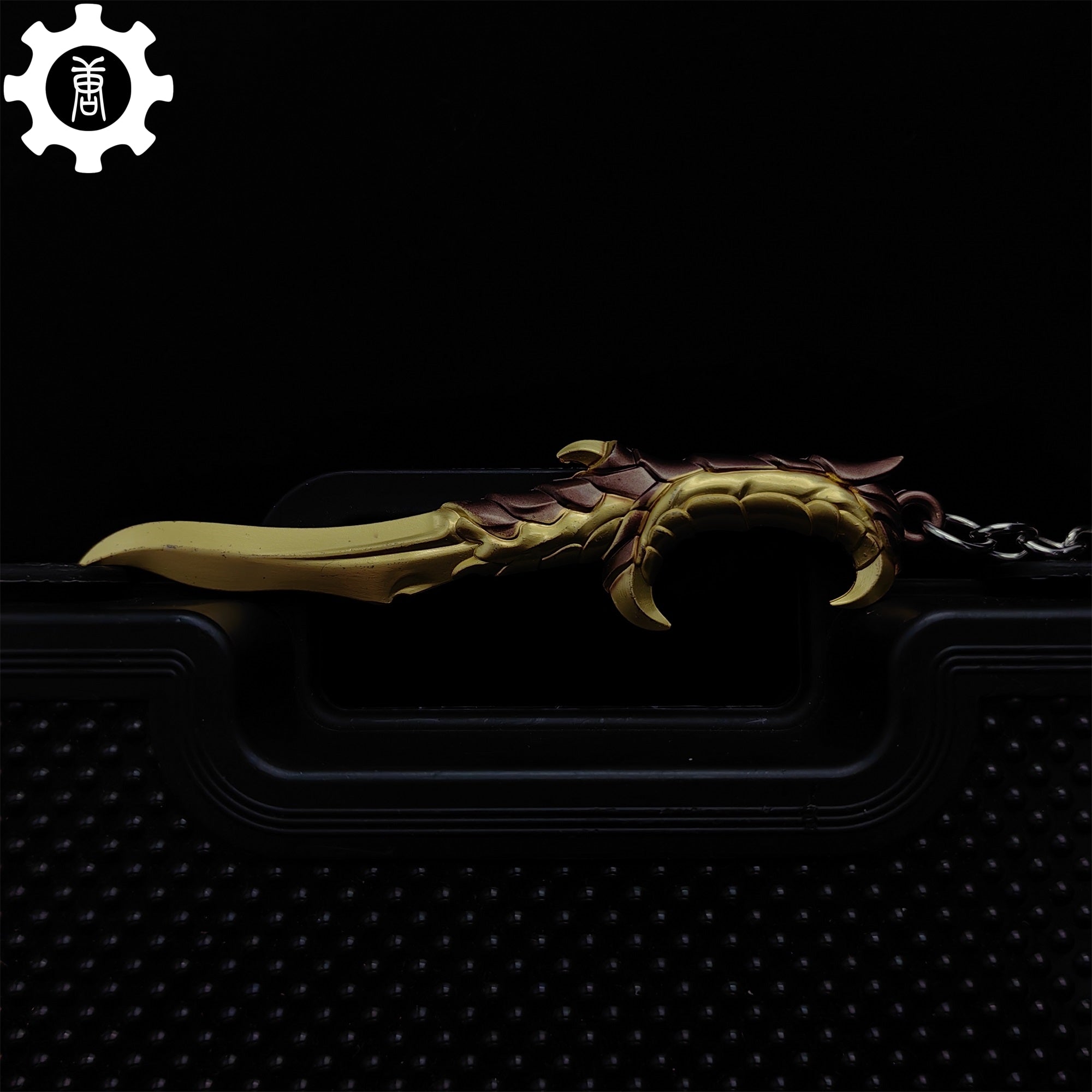 Golden Elderflame Dagger Metal Keychain - Tophatter Daily Deals